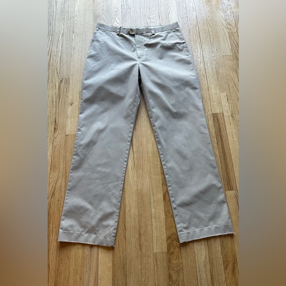 CALLAWAY MEN’s GOLF KHAKI FLAT FRONT PANTS. 38/34. - Picture 1 of 5
